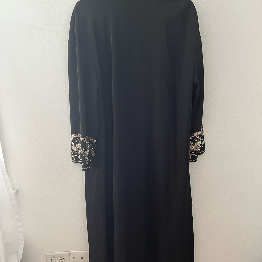 🚫Sold🚫 Black Abaya Dubai Saudi Farasha
Kaftan Jilbab Khimar Hijab Modest
Eid - Picture 9 of 9